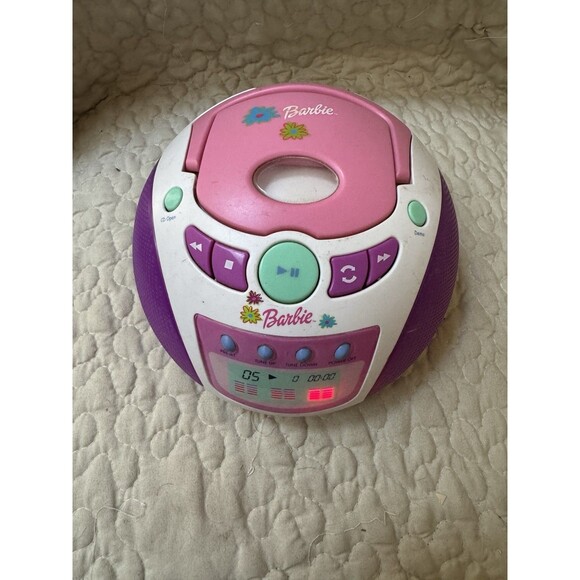 barbie cd player